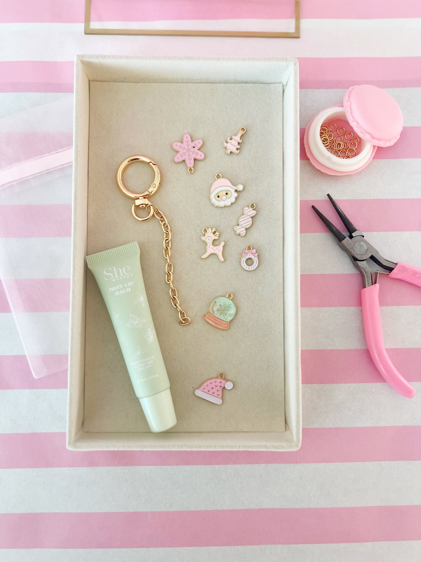 Lip Balm Bag Charm Party