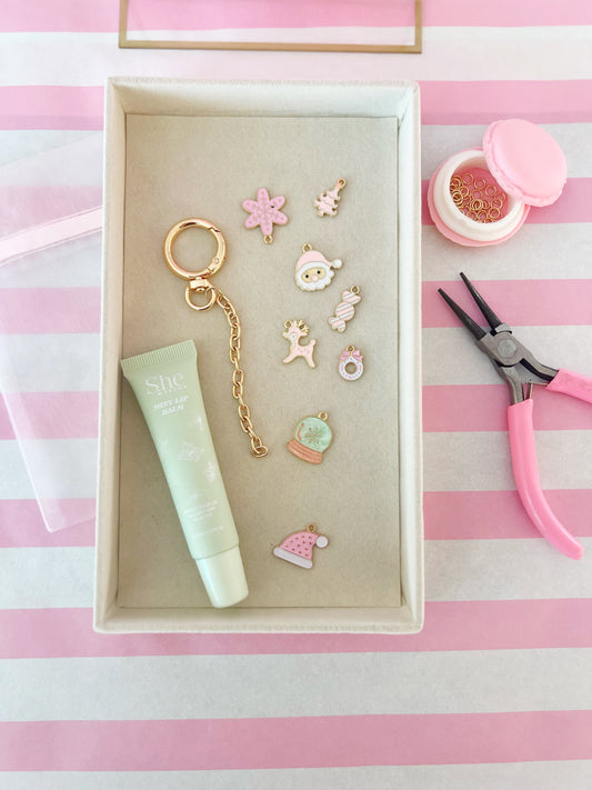 Lip Balm Bag Charm Party